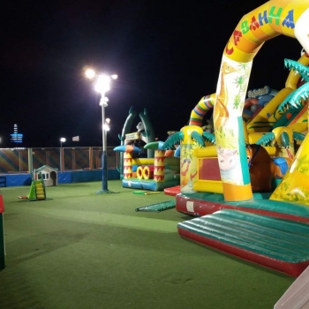 Panda family park Great Heights – Large Areas Led Lighting