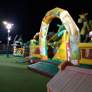 Panda family park Great Heights – Large Areas Led Lighting